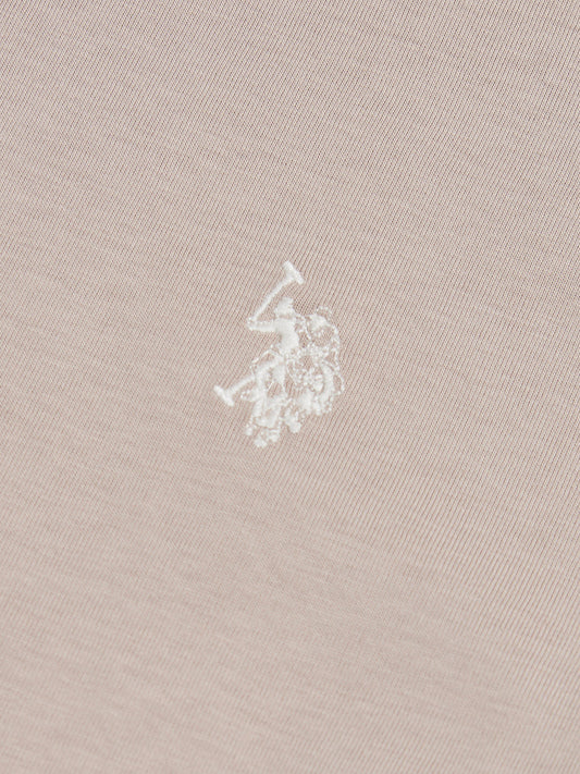 Mens Double Horsemen T-Shirt in Atmosphere