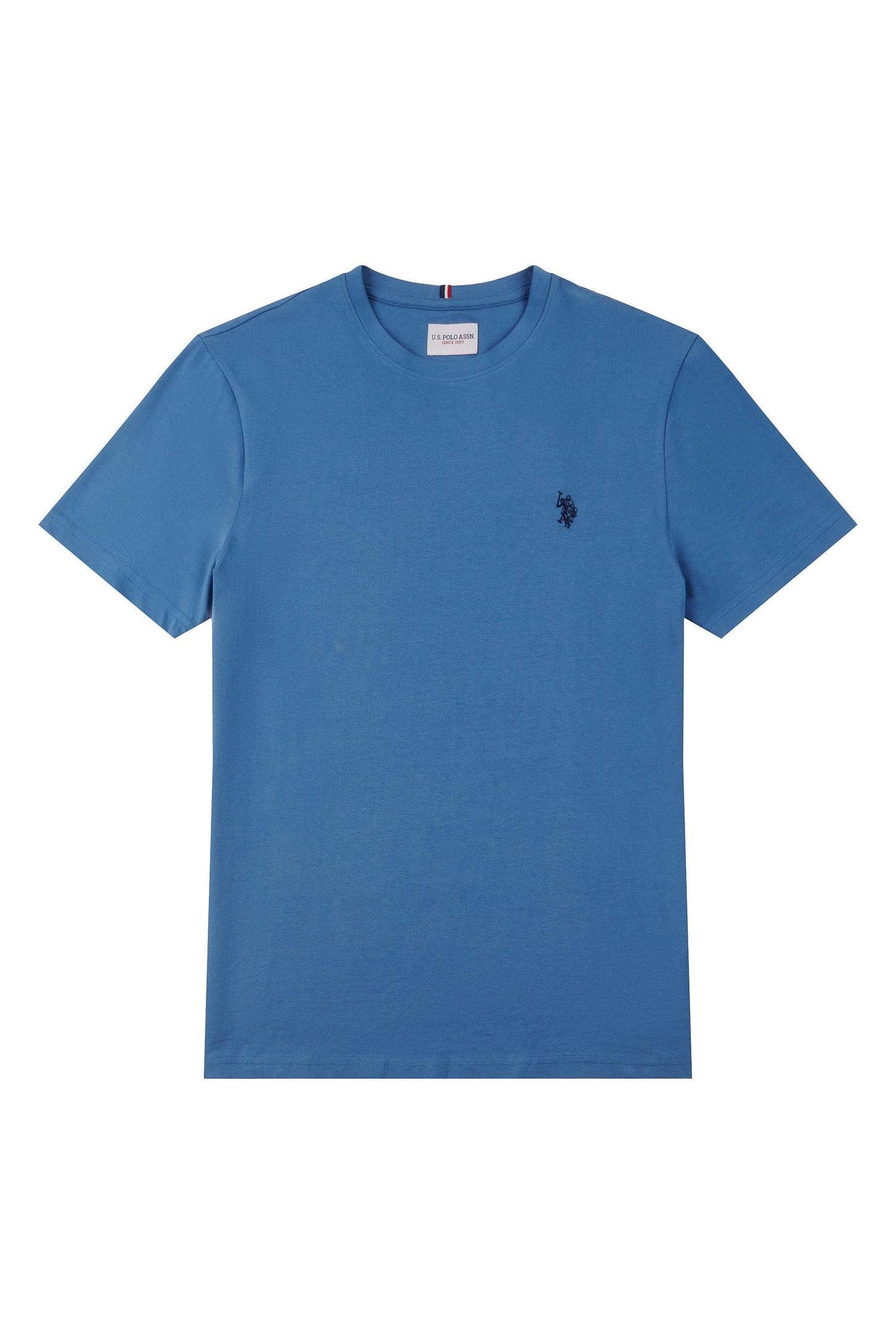 Mens Double Horsemen T-Shirt in Blue Horizon