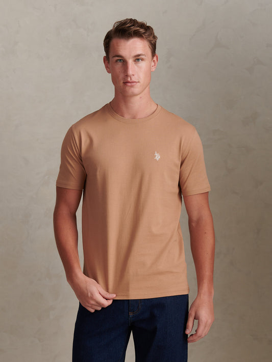 Mens Double Horsemen T-Shirt in Burro