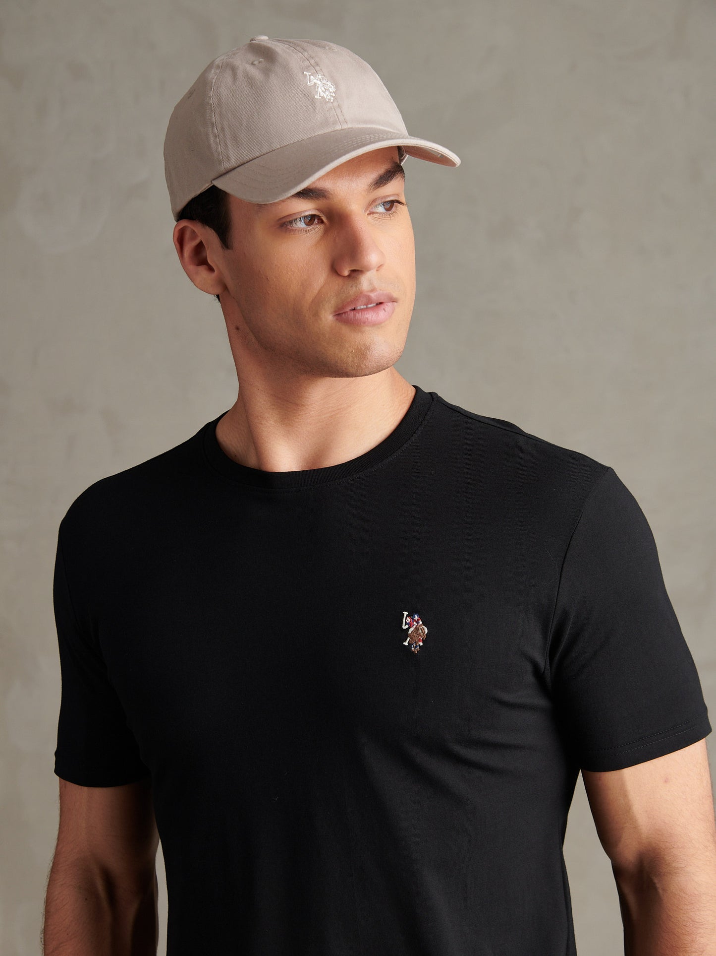 Mens Double Horsemen T-Shirt Black / Multicolour DHM