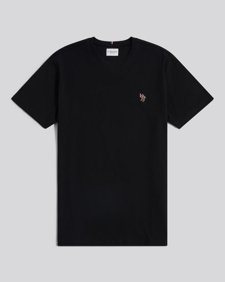 Mens Double Horsemen T-Shirt in Black / Multicolour DHM