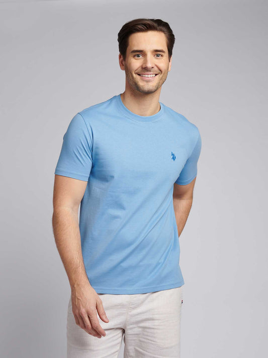 Mens Double Horsemen T-Shirt in Allure