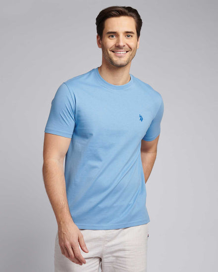 Mens Double Horsemen T-Shirt in Allure
