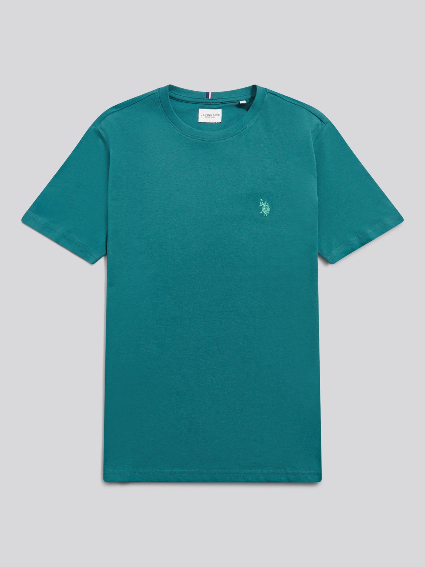 Mens Double Horsemen T-Shirt in Mediterranea