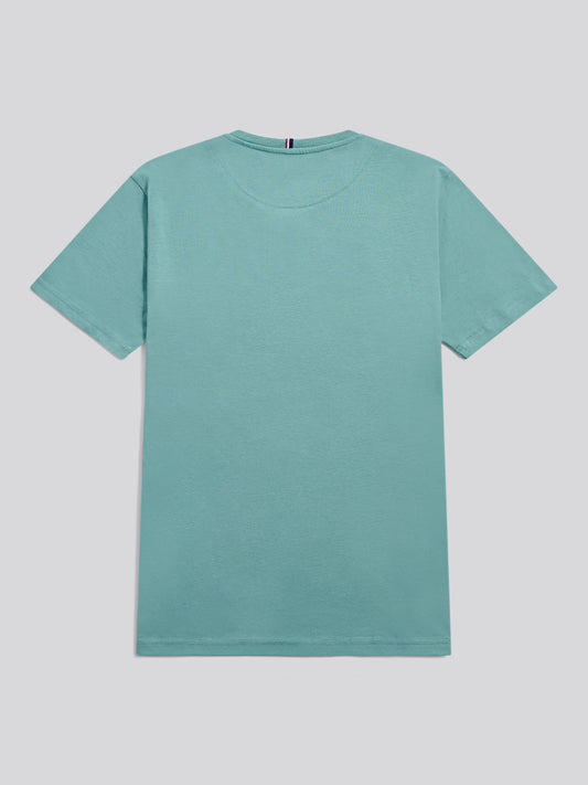 Mens Double Horsemen T-Shirt in Arctic