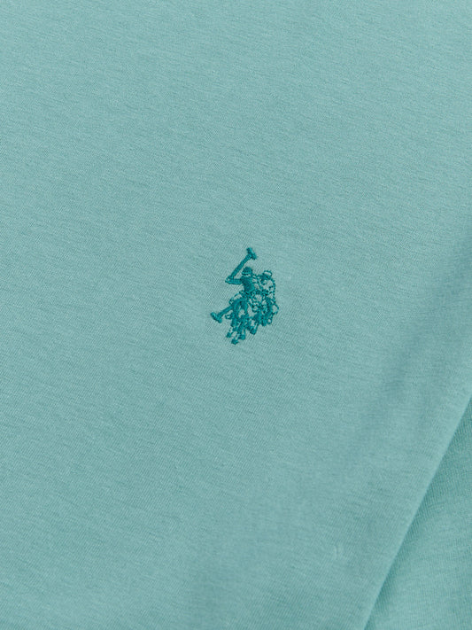 Mens Double Horsemen T-Shirt in Arctic