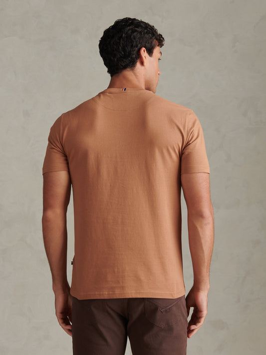 Mens Double Horsemen T-Shirt Autumn Leaf