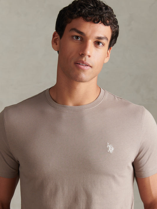 Mens Double Horsemen T-Shirt Cinder