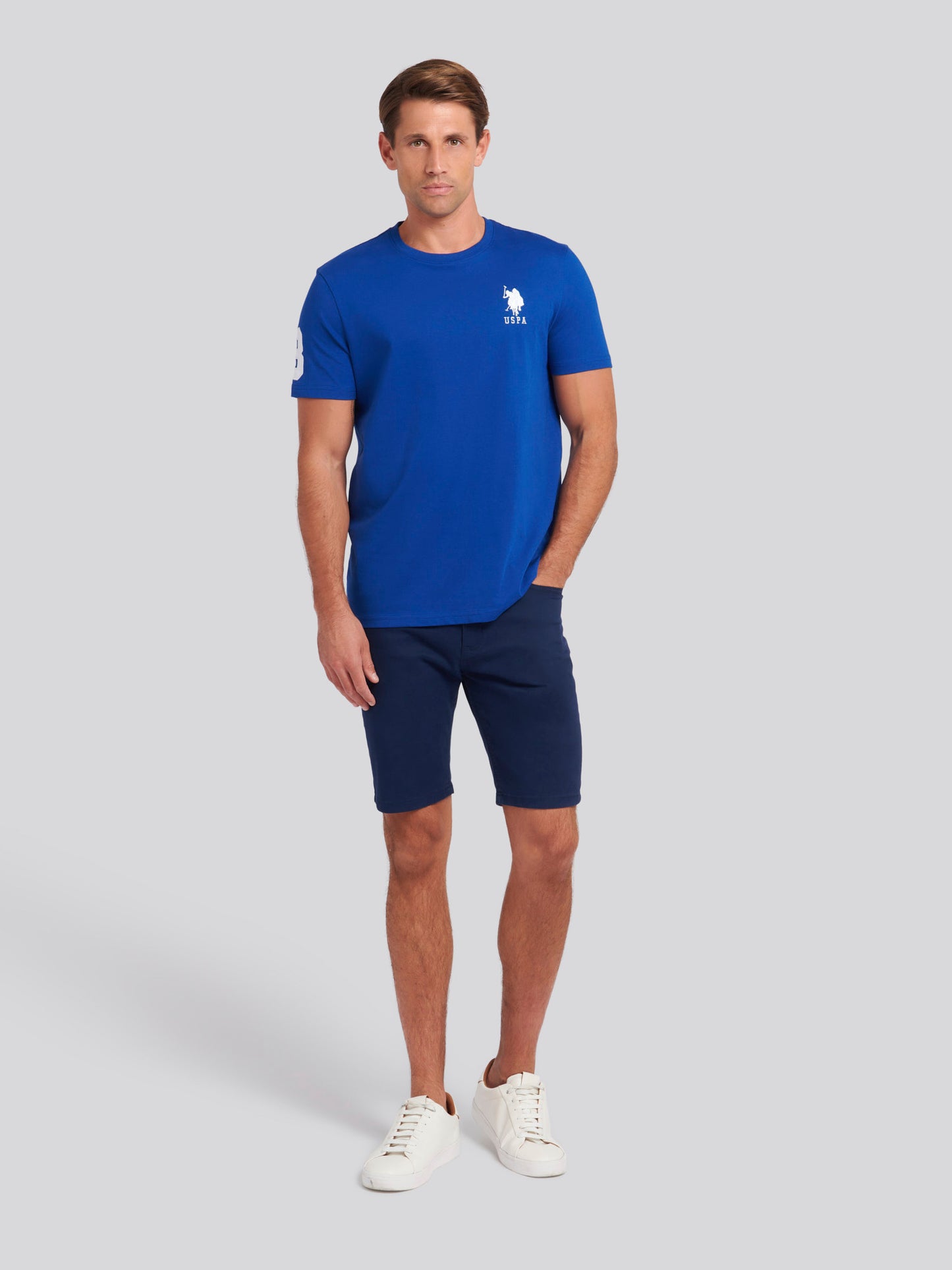 Mens Player 3 T-Shirt in Sodalite Blue