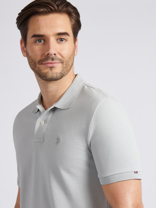 Mens Double Horsemen Polo Shirt in High Rise