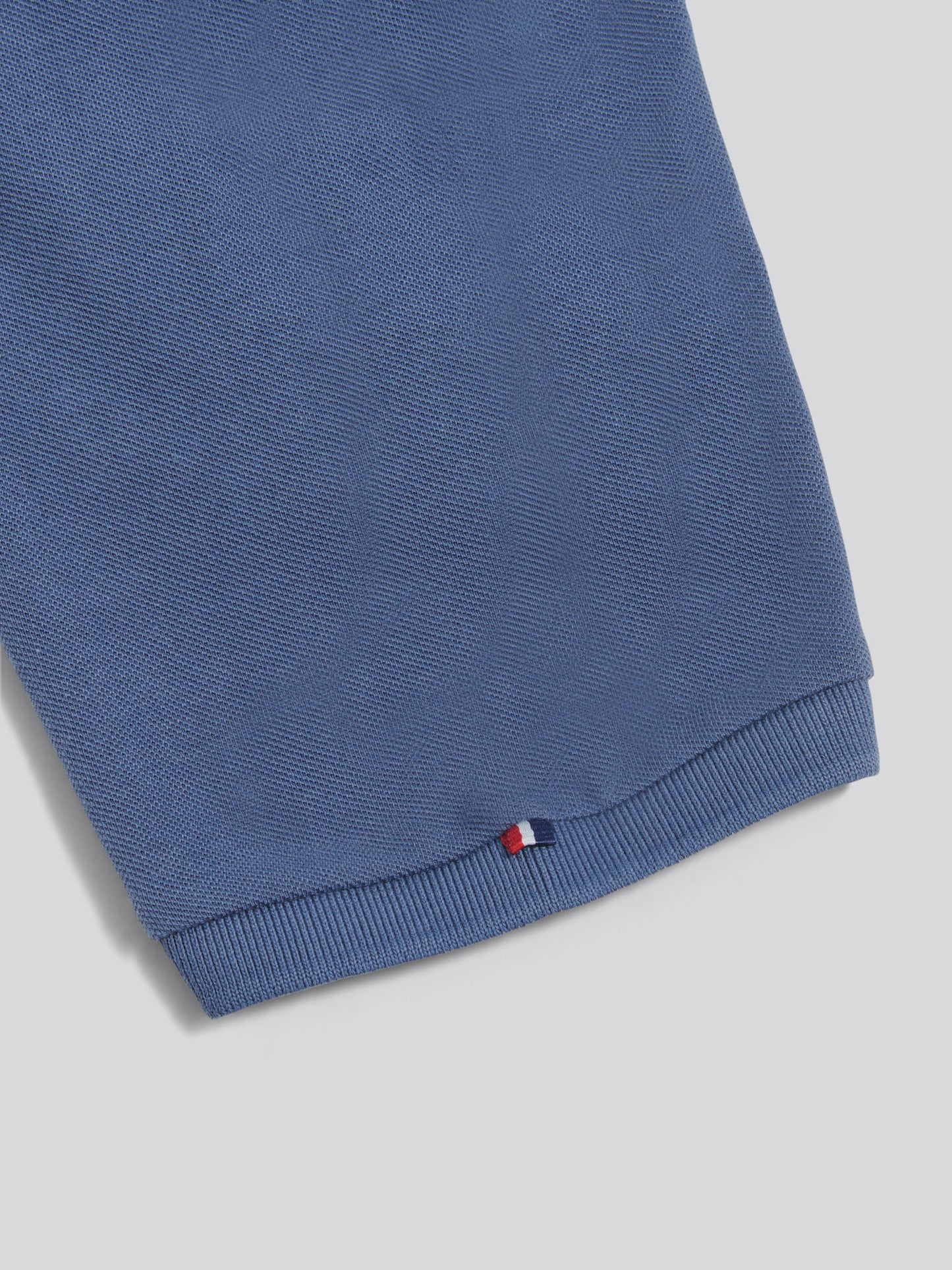 Mens Double Horsemen Polo Shirt in Vintage Indigo