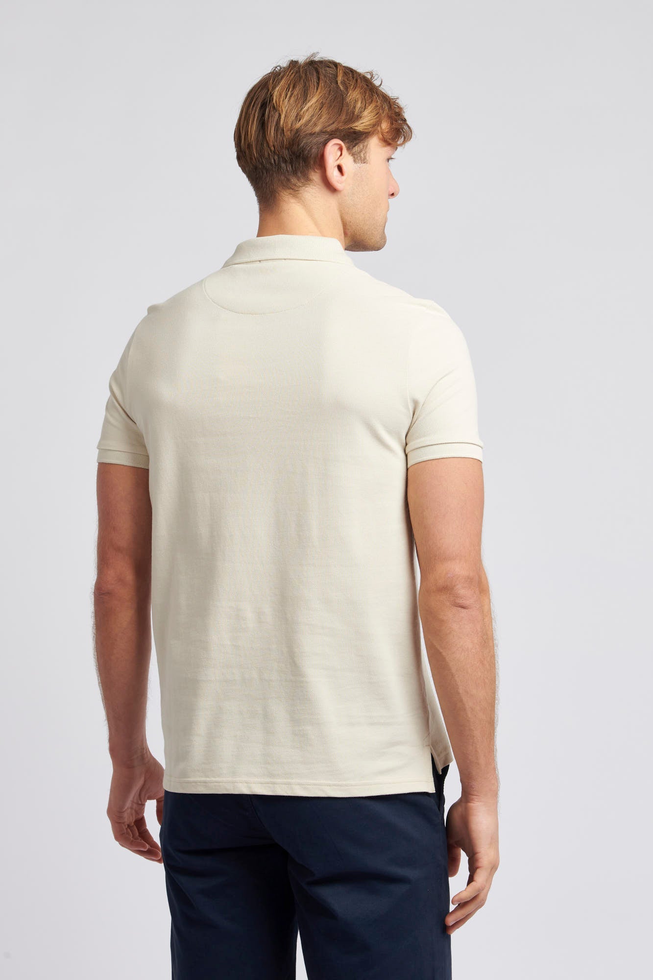 2 For £75 Offer - Mens Pique Polo Shirt in French Oak