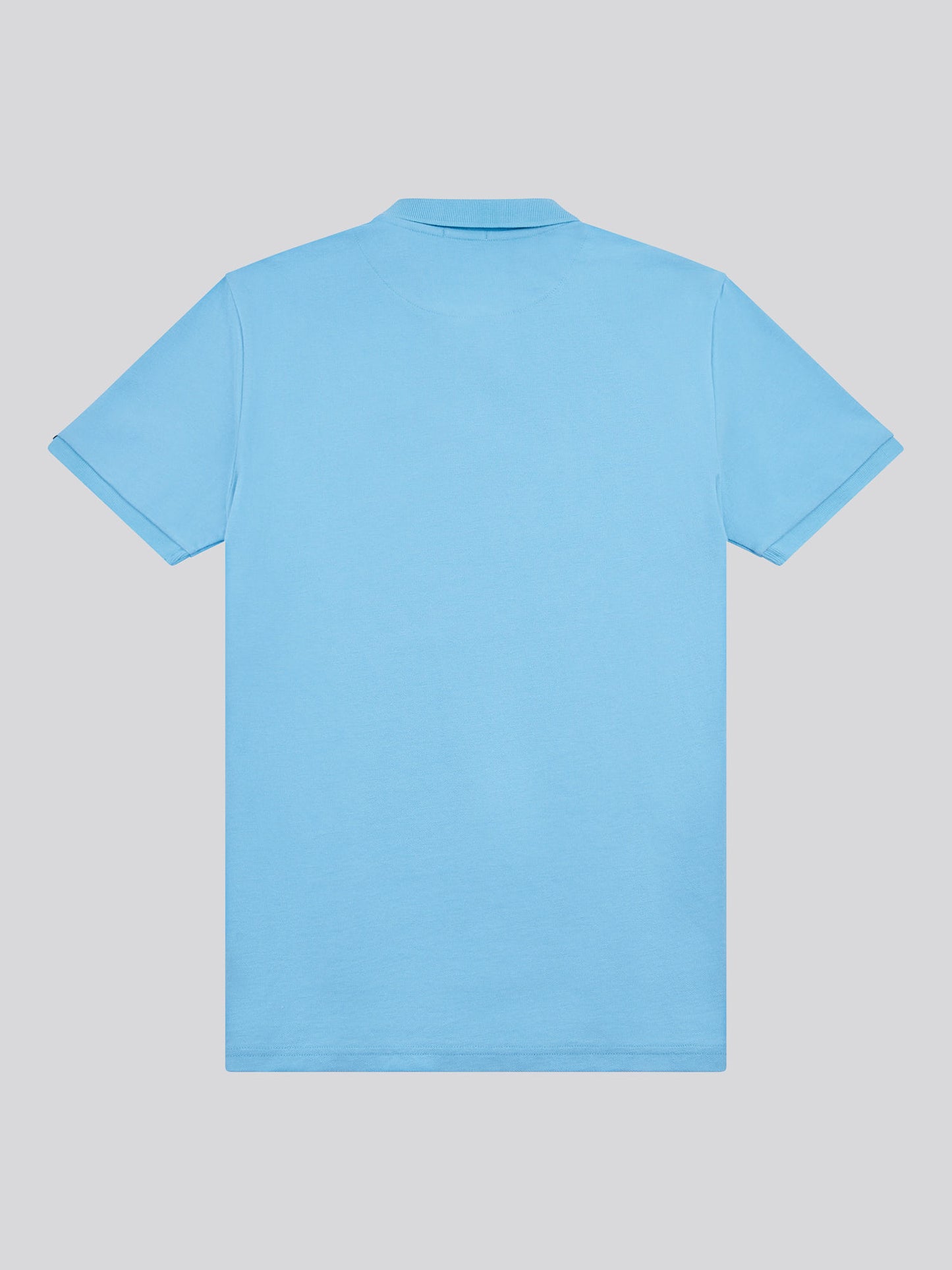 Mens Double Horsemen Polo Shirt in Heritage Blue