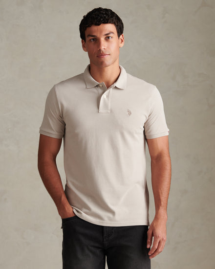 Mens Double Horsemen Polo Shirt Nacreous Clouds