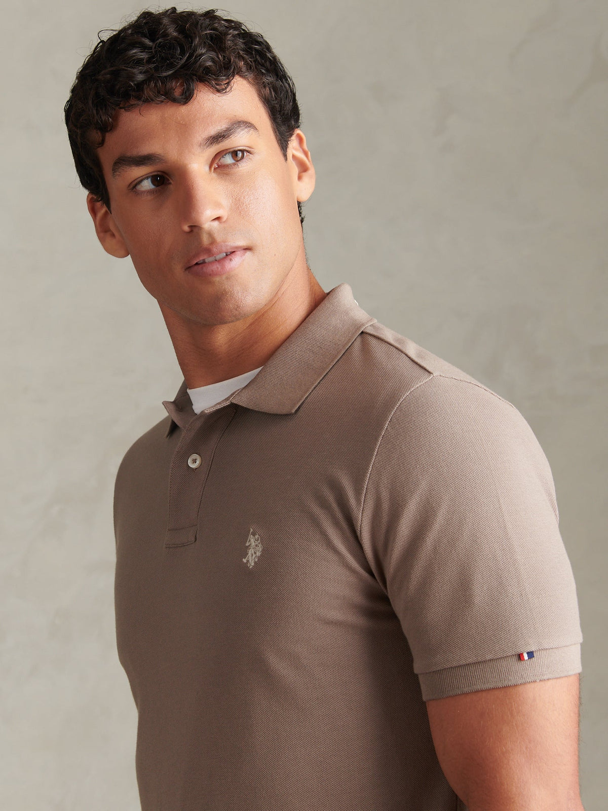 Mens Double Horsemen Polo Shirt Nacreous Clouds
