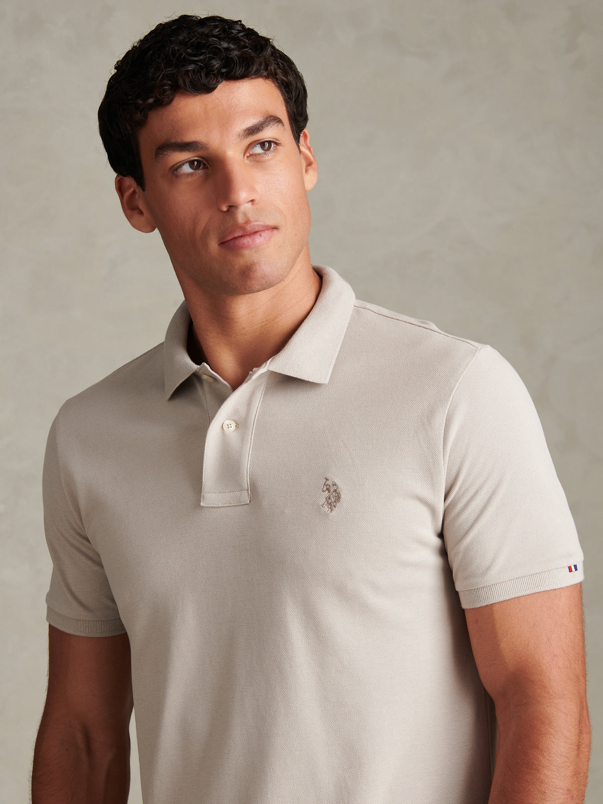 Mens Double Horsemen Polo Shirt Nacreous Clouds