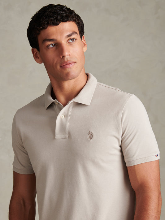 Mens Double Horsemen Polo Shirt Nacreous Clouds