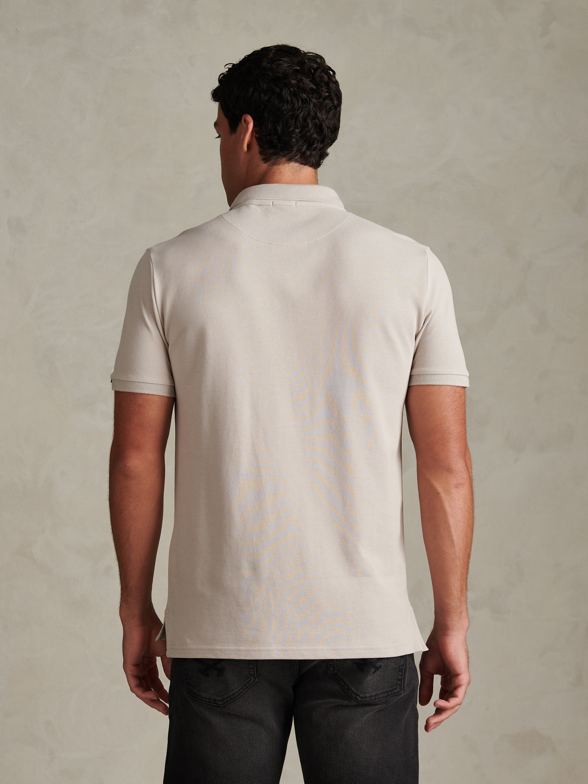 Mens Double Horsemen Polo Shirt Nacreous Clouds