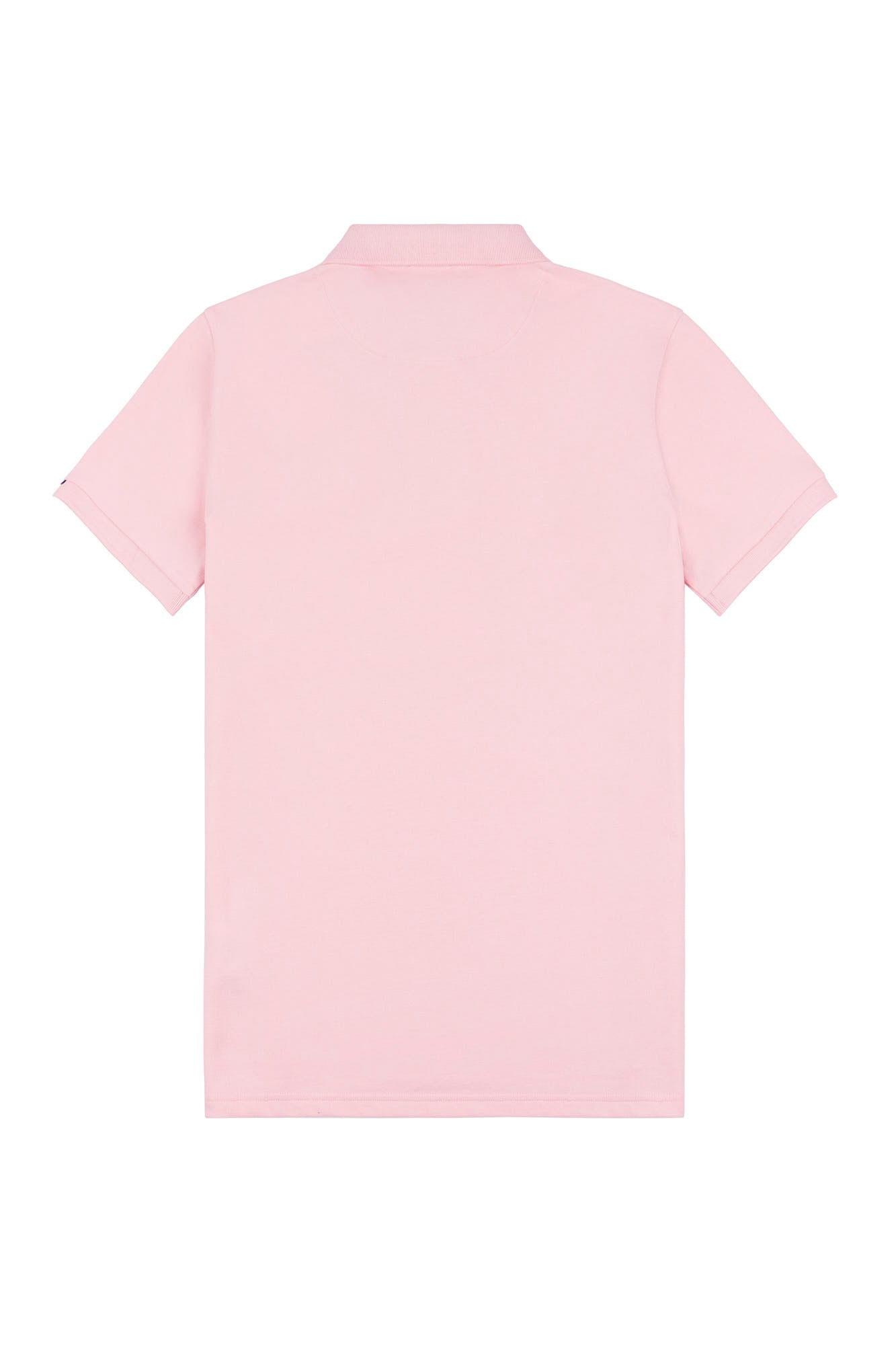 Mens Pique Polo Shirt in Tickled Pink