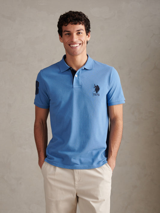 Mens Player 3 Polo Shirt in Riviera