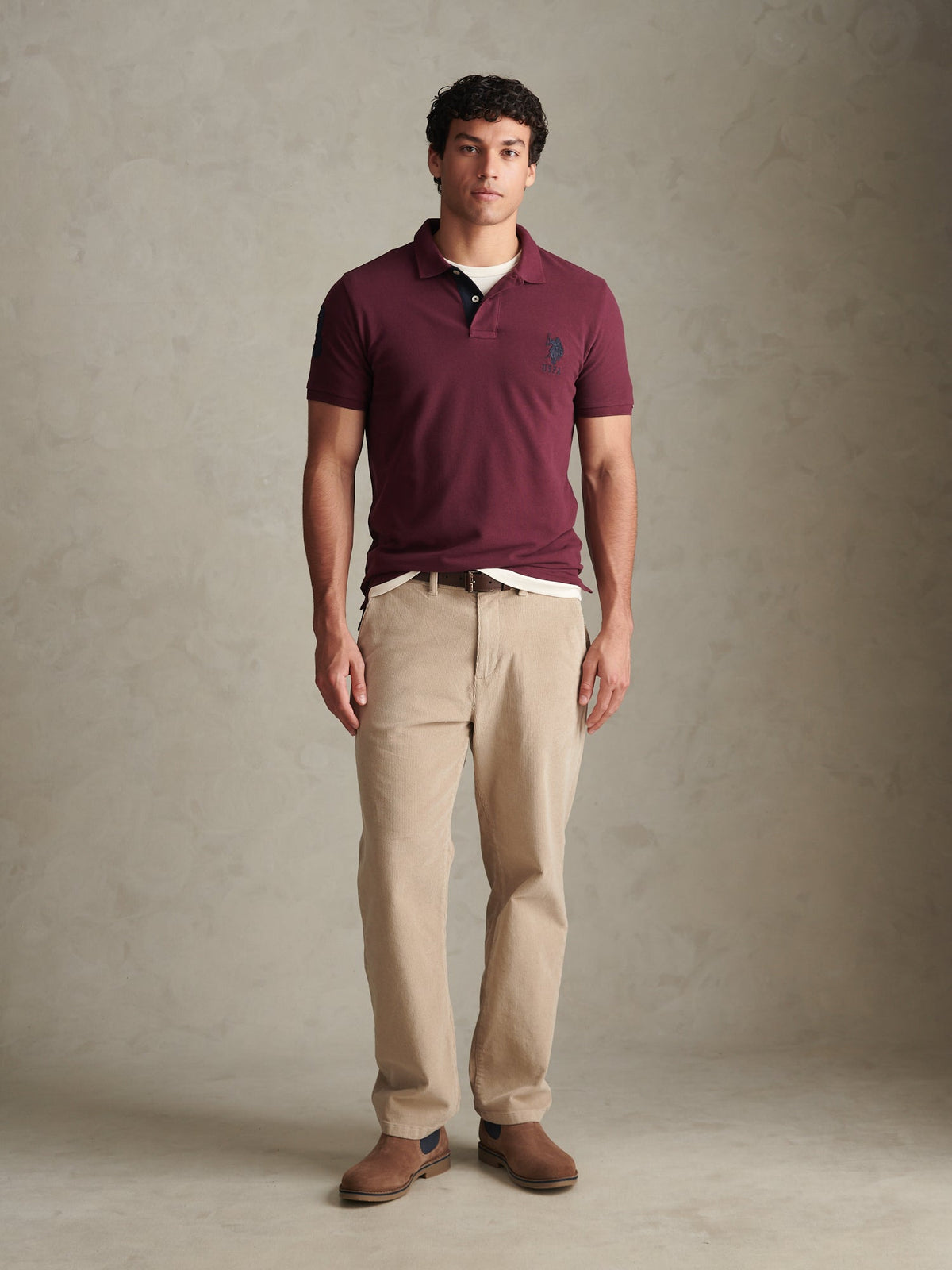 Mens Player 3 Polo Shirt Fig