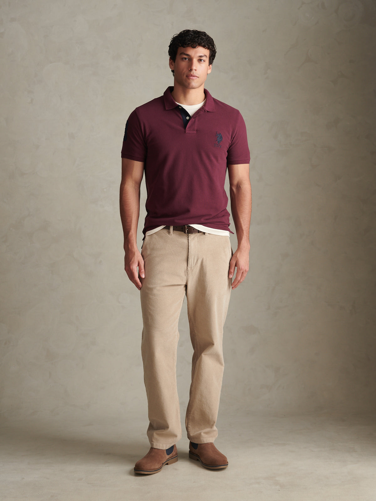 Mens Player 3 Polo Shirt Fig