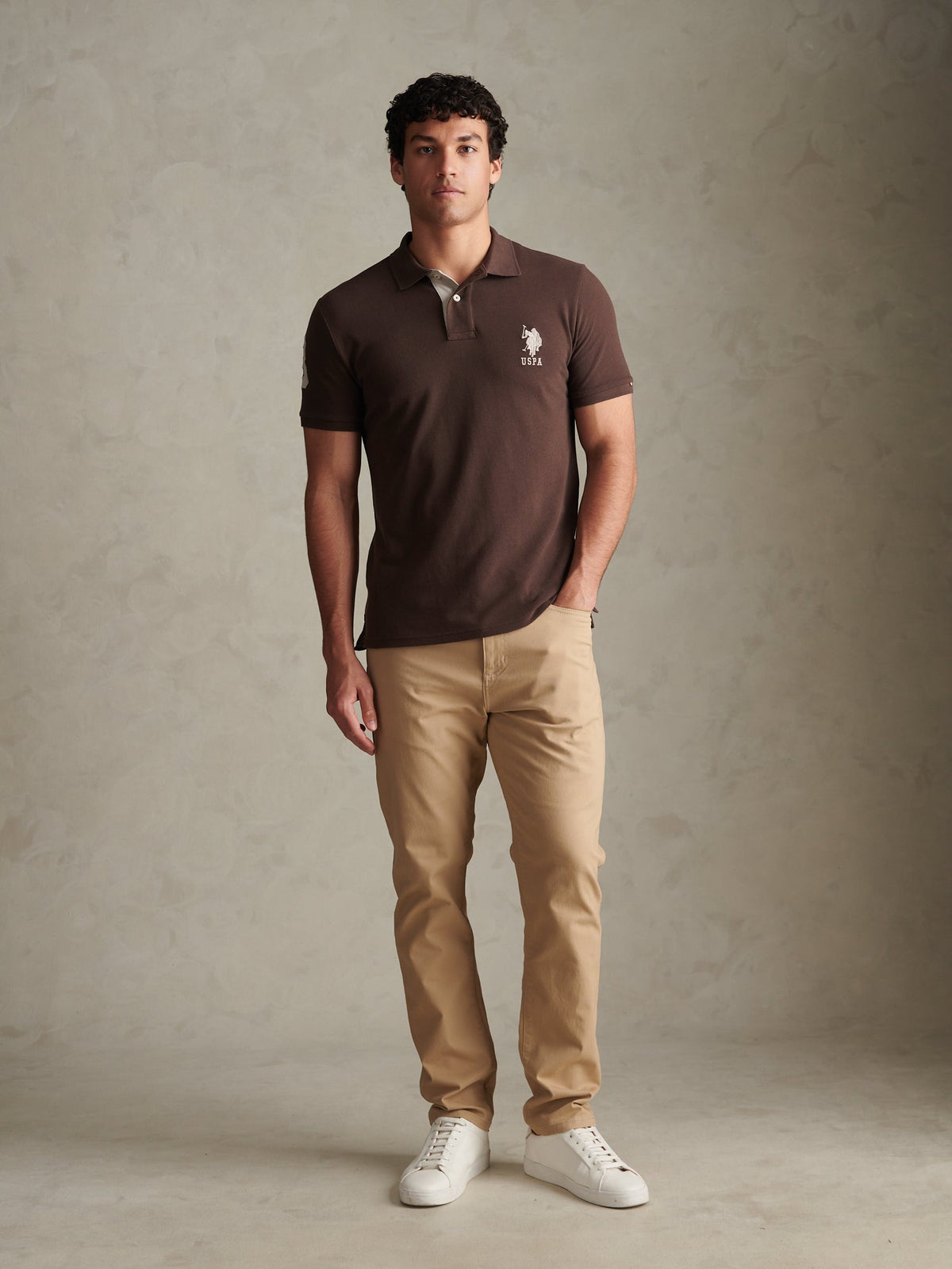 Mens Player 3 Polo Shirt Bracken