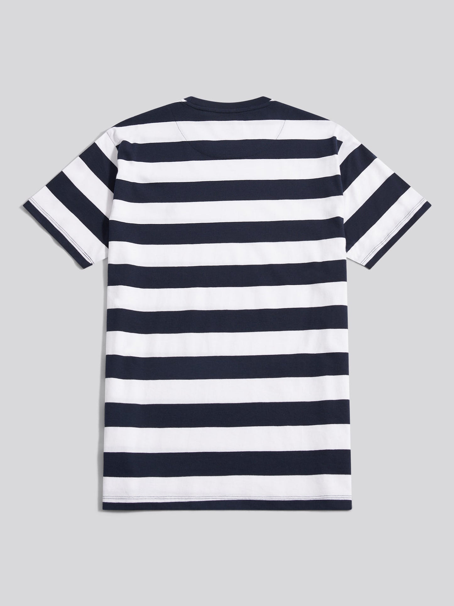 Mens Classic Stripe T-Shirt in Dark Sapphire Navy