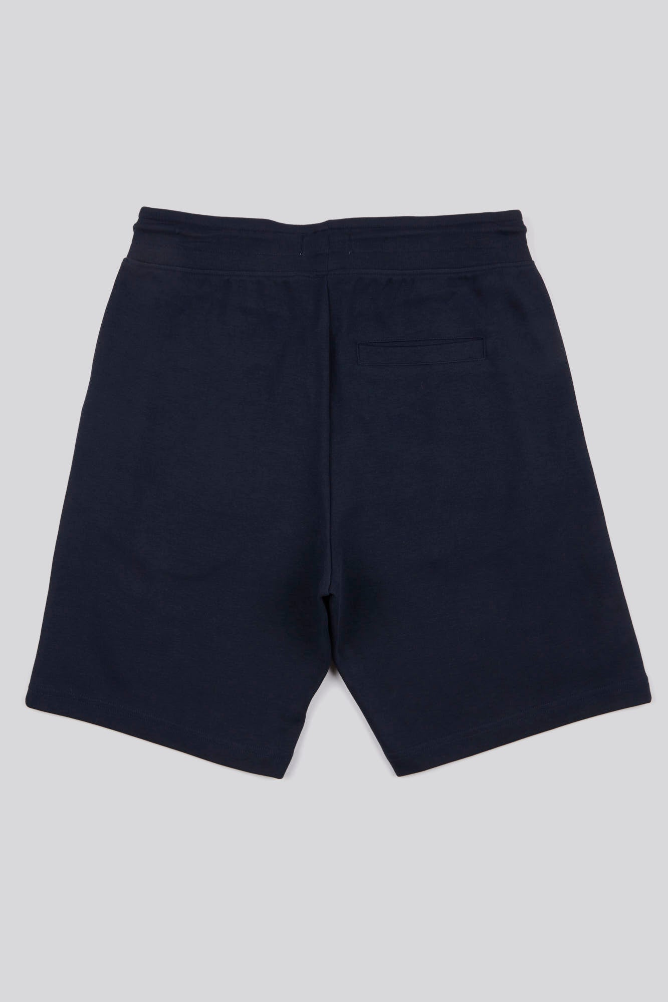 Mens Classic Fit Luxe Sweat Shorts in Dark Sapphire Navy / White DHM