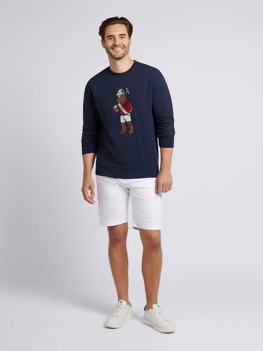 Mens Classic Chinos Shorts in Bright White