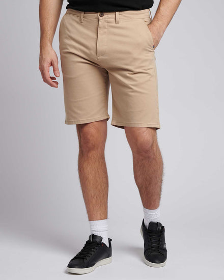 Mens Classic Chinos Shorts in Cornstalk