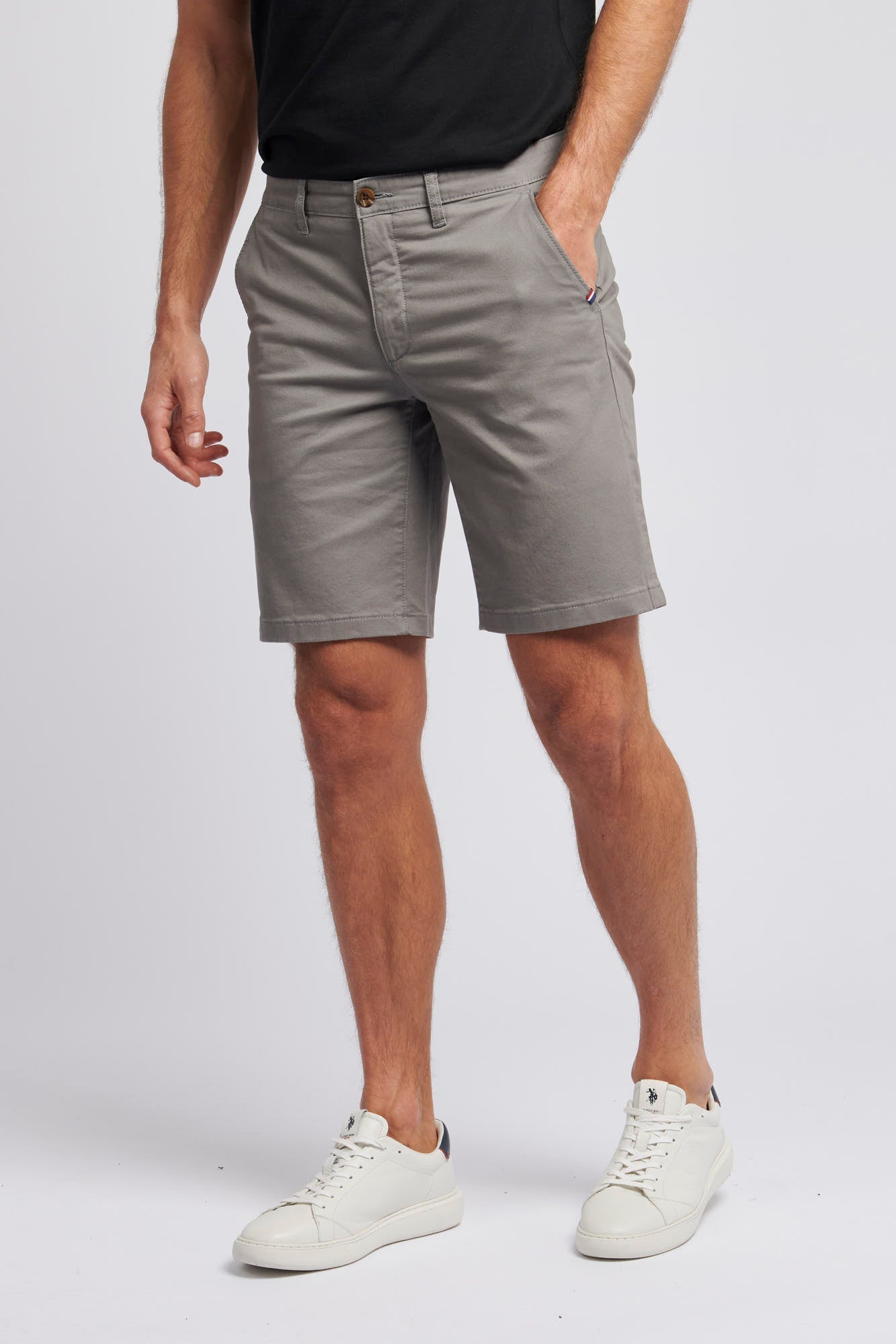 U.S. Polo Assn. Mens Classic Chinos Shorts in December Sky