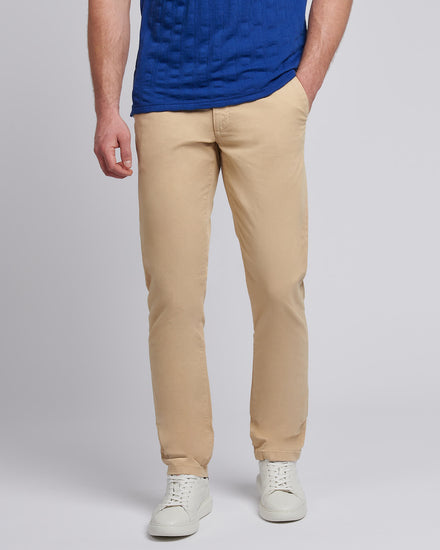 Mens Classic Chinos in Cornstalk