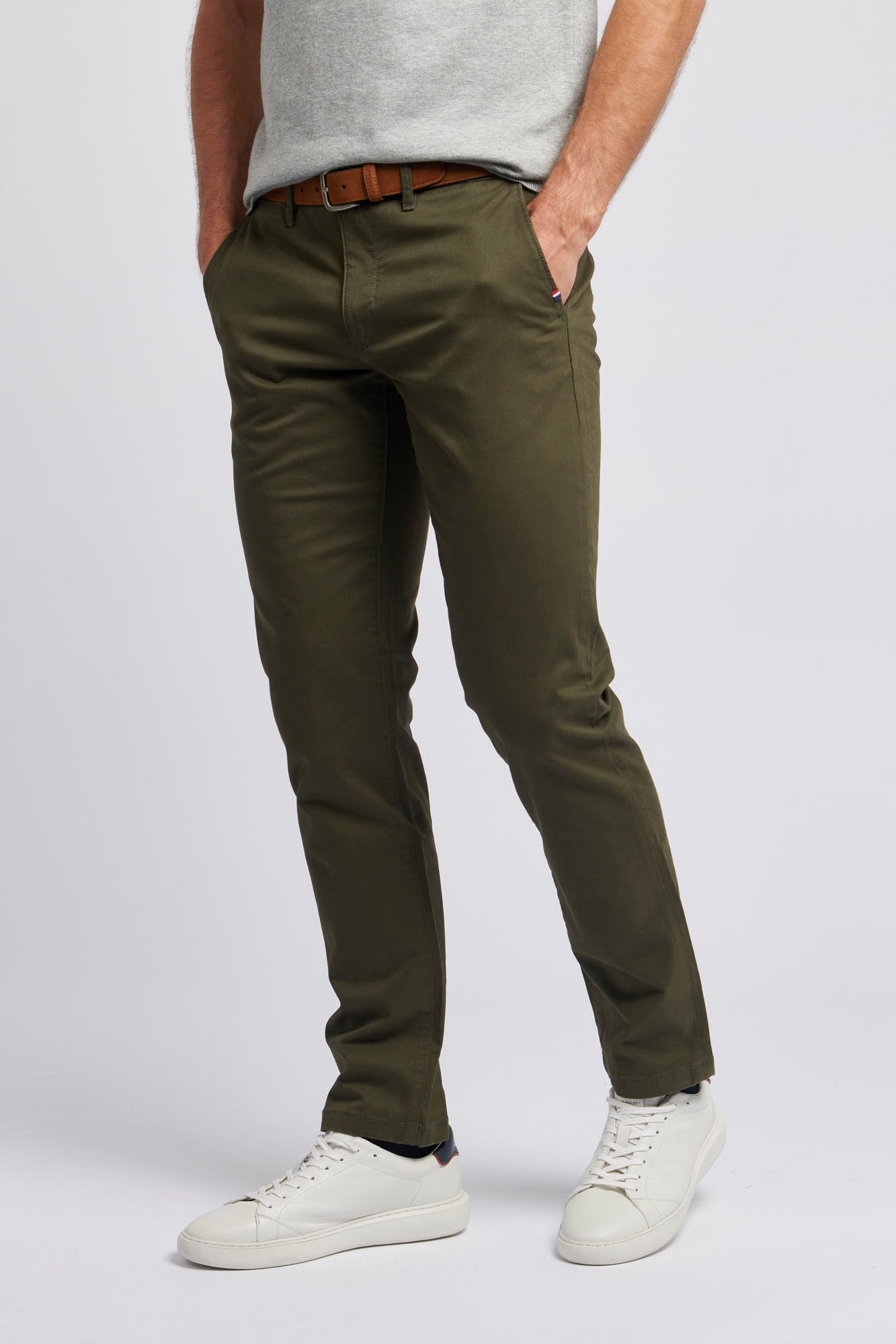U.S. Polo Assn. Mens Classic Chino in Forest Night