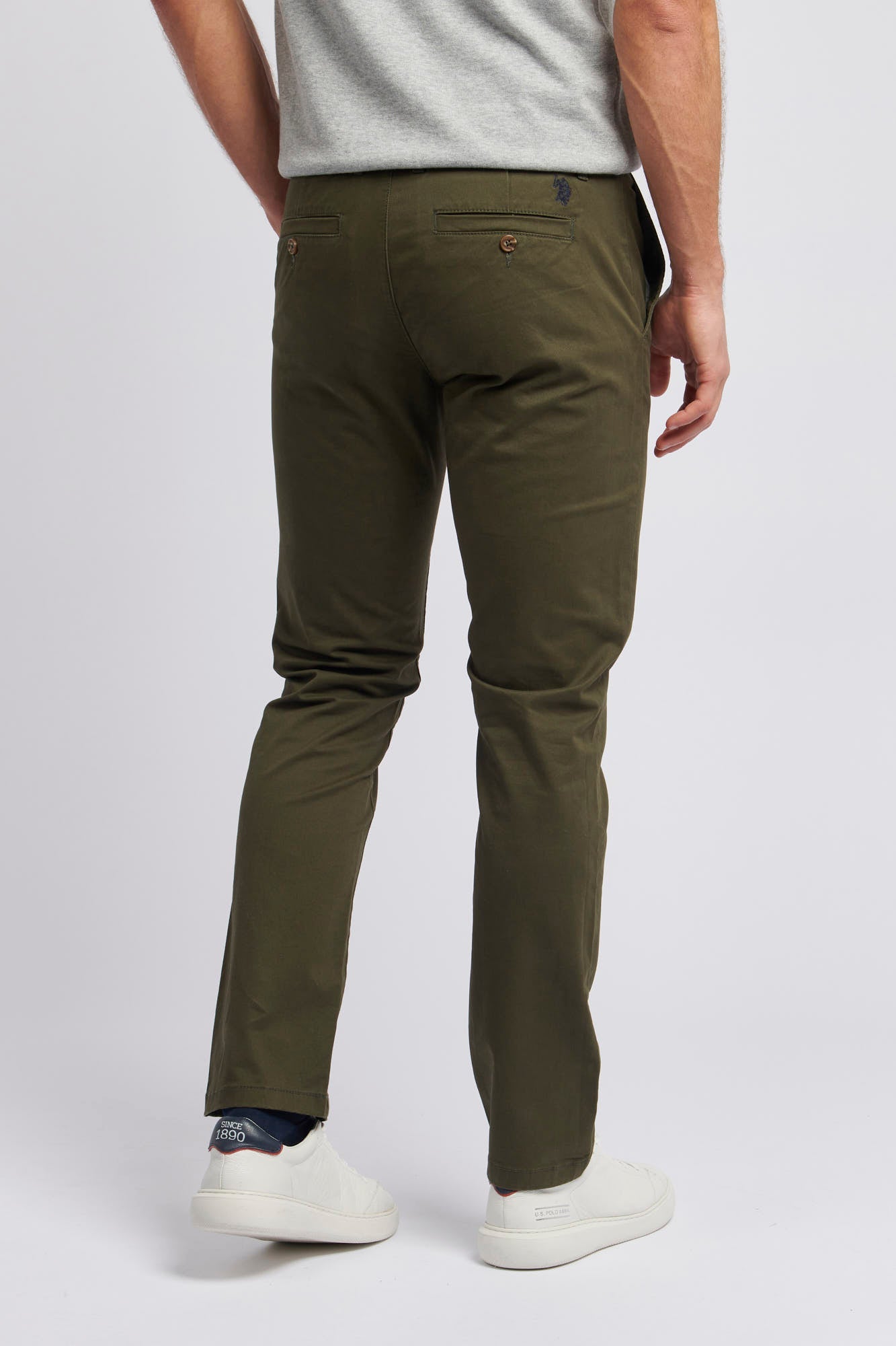 Mens Classic Chino in Forest Night