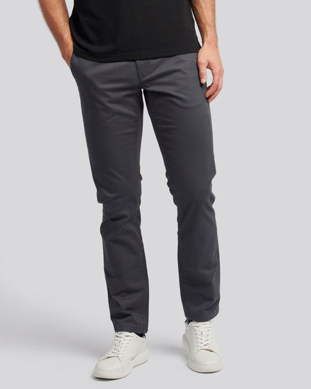 Mens Classic Chinos in Ebony