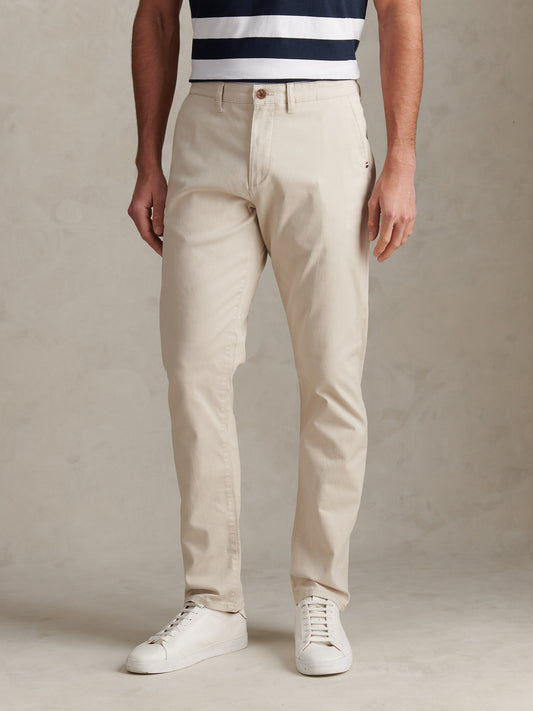 Mens Classic Chinos in Beige