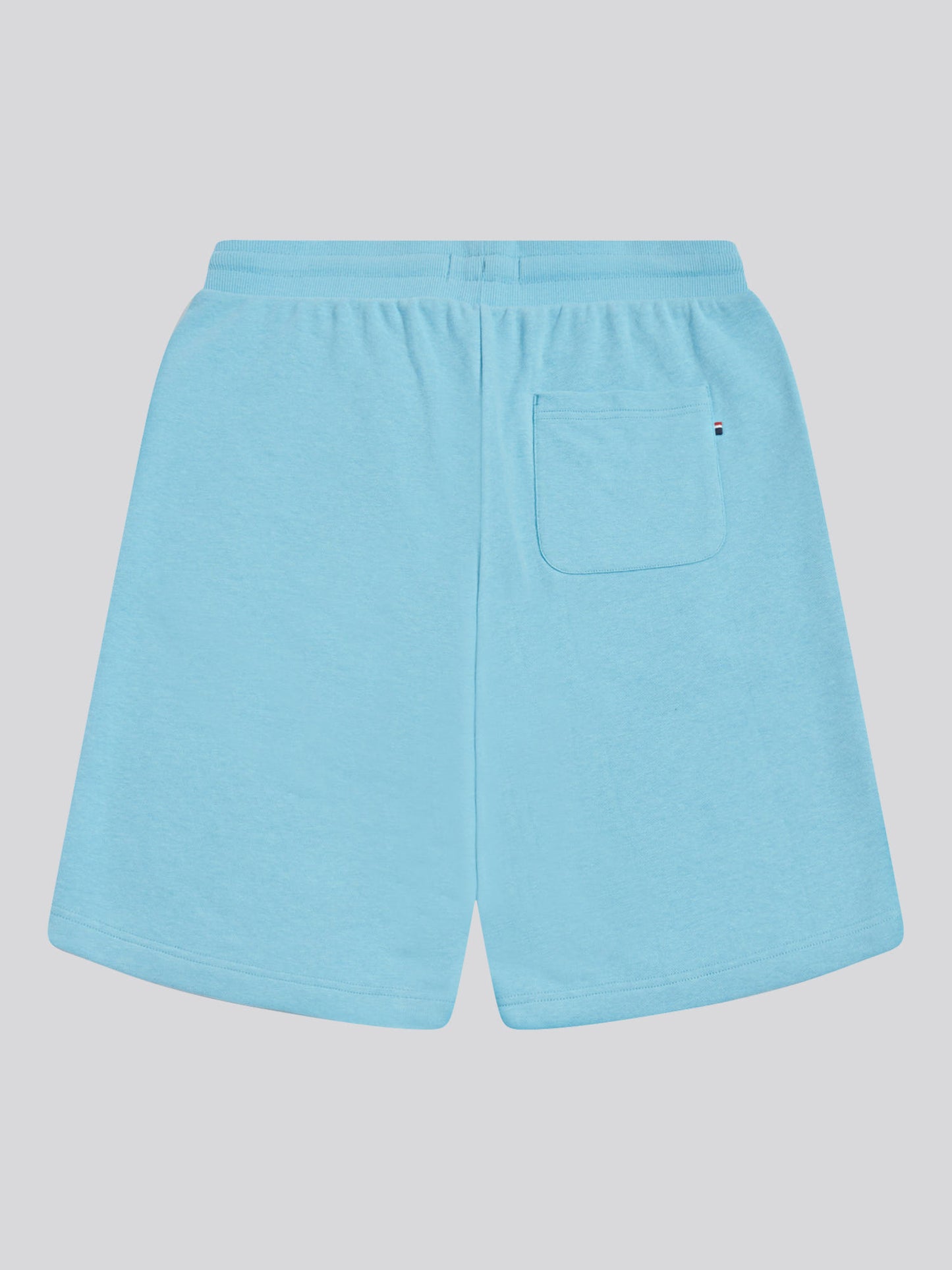 Mens Double Horsemen Sweat Shorts in Air Blue