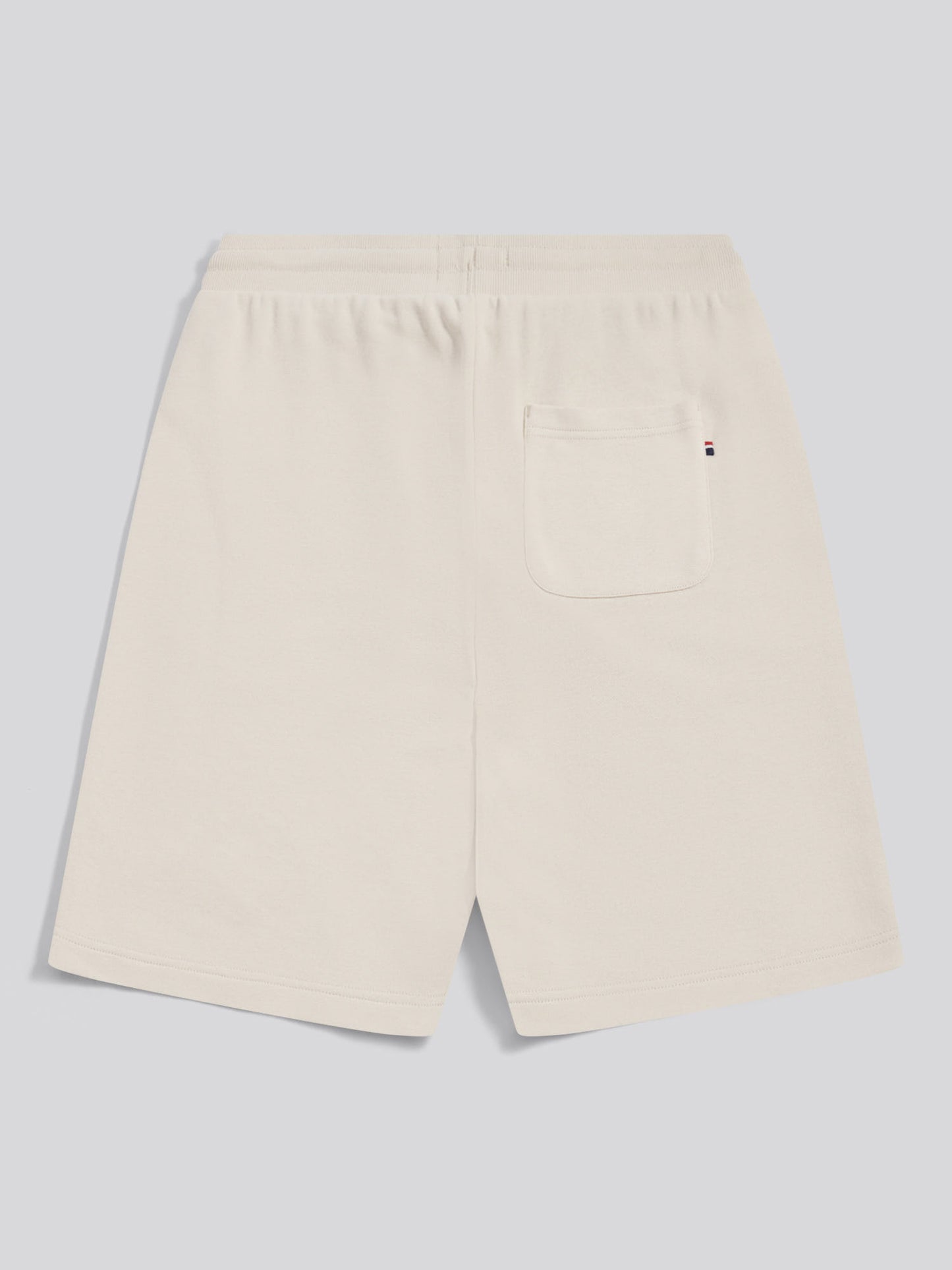 Mens Double Horsemen Sweat Shorts in Beige