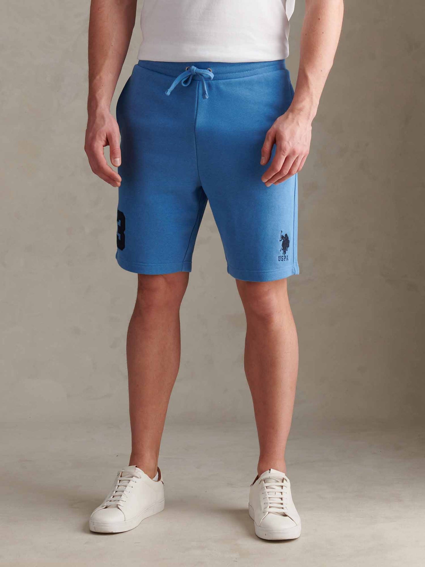 Mens Player 3 Sweat Shorts in Riviera