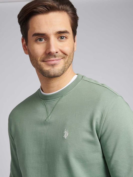 Mens Double Horsemen Sweatshirt in Green Bay