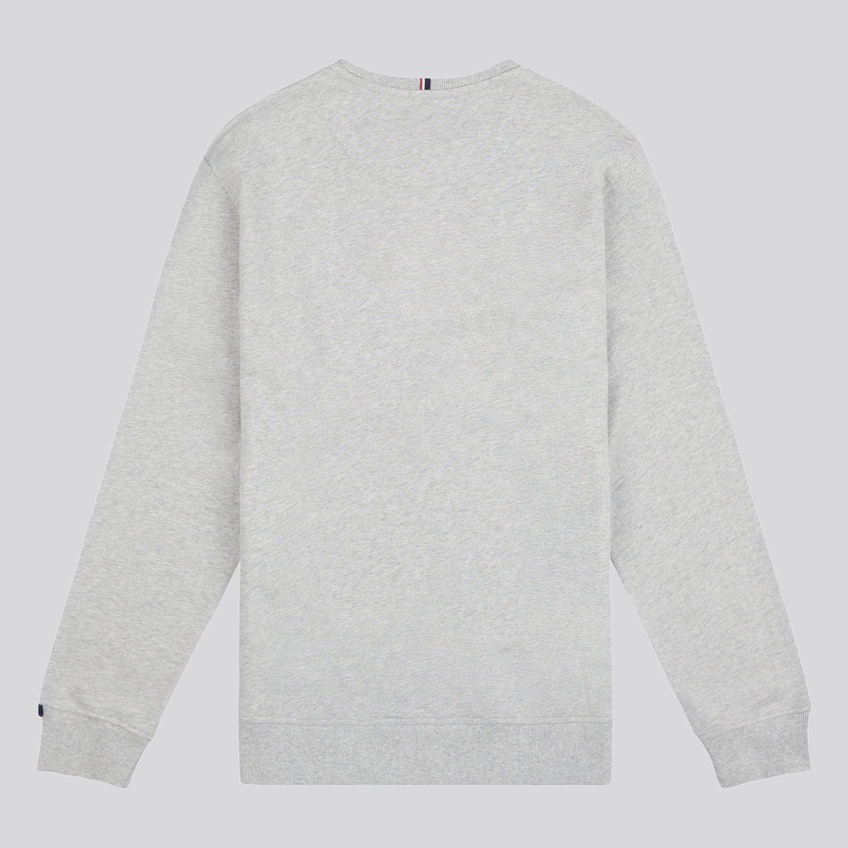Mens Double Horsemen Sweatshirt Mid Grey Marl