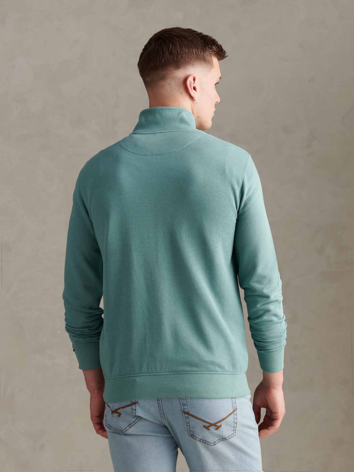 Mens 1/4 Zip Sweatshirt Arctic