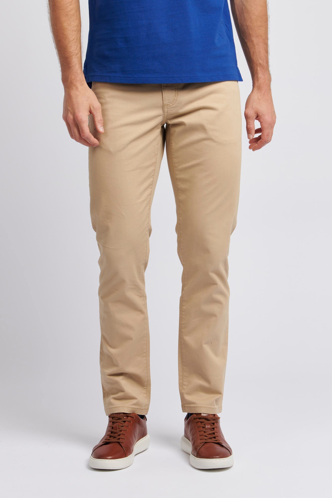 U.S. Polo Assn. Mens 5 Pocket Trouser in Cornstalk