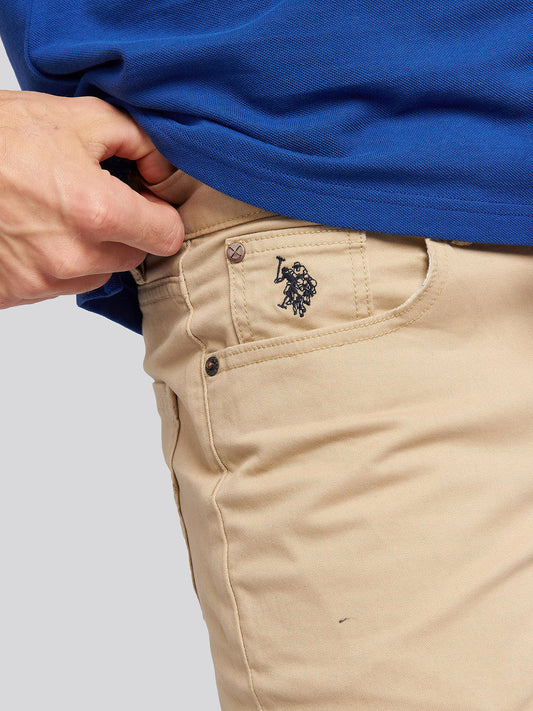 Mens Core 5 Pocket Trouser in Cornstalk