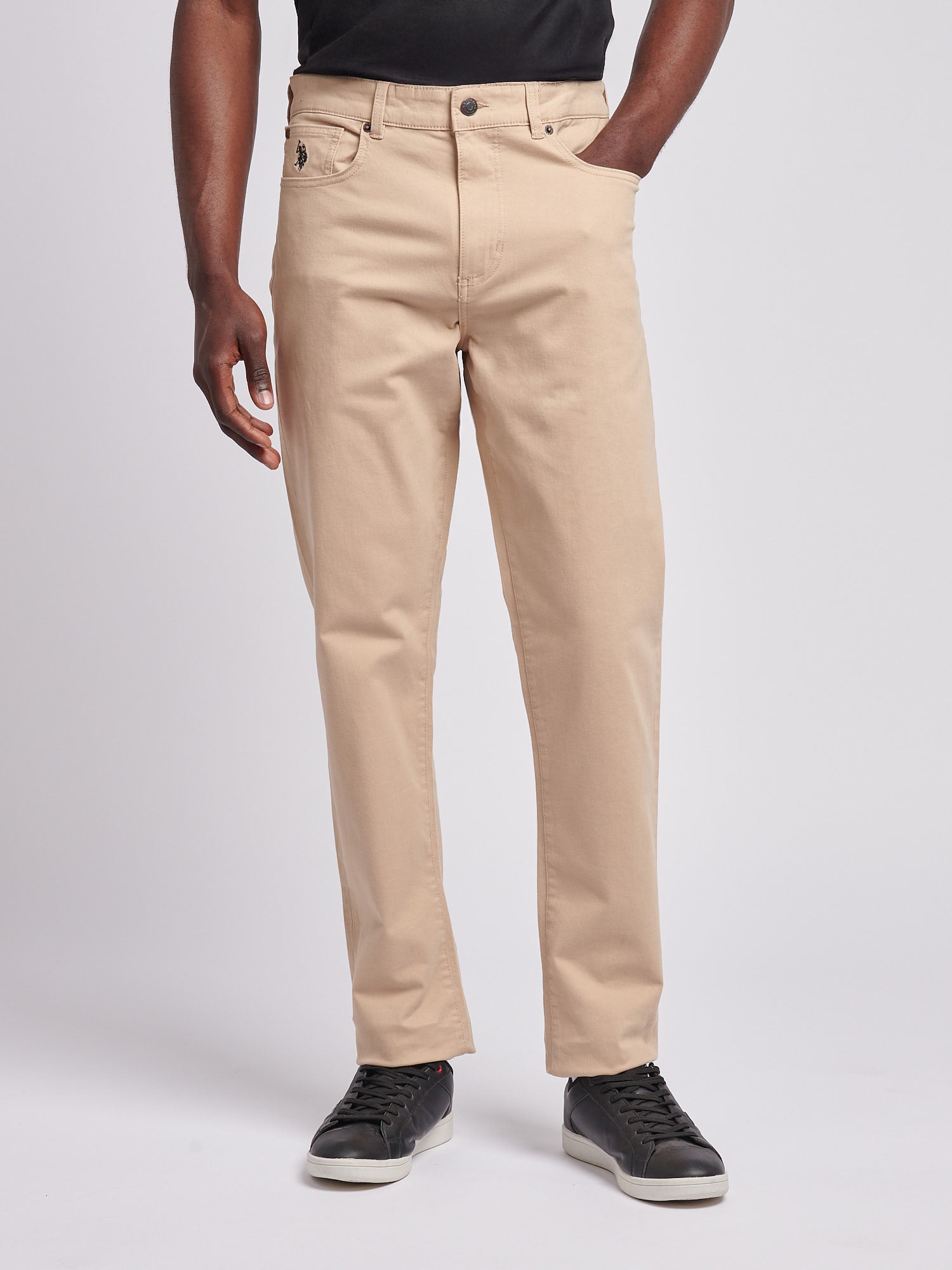 Mens Core 5 Pocket Trousers in Cornstalk