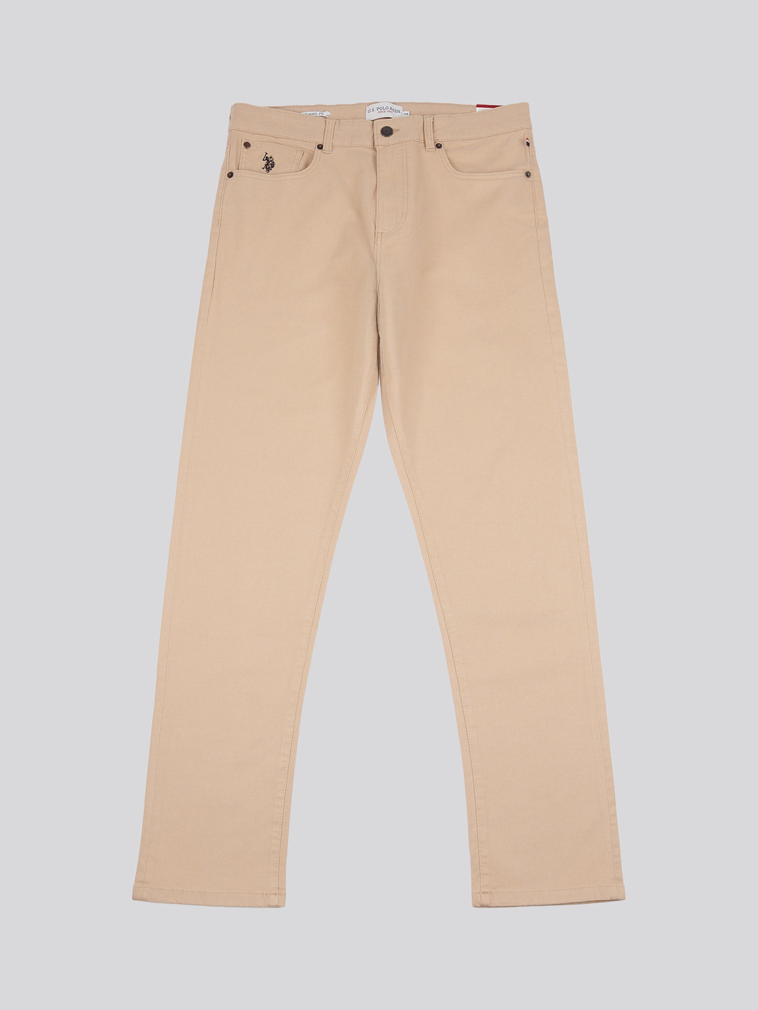 Mens Core 5 Pocket Trousers in Cornstalk