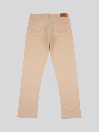 Mens Core 5 Pocket Trousers in Cornstalk