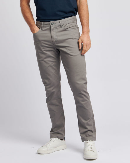 Mens Core 5 Pocket Trousers in December Sky
