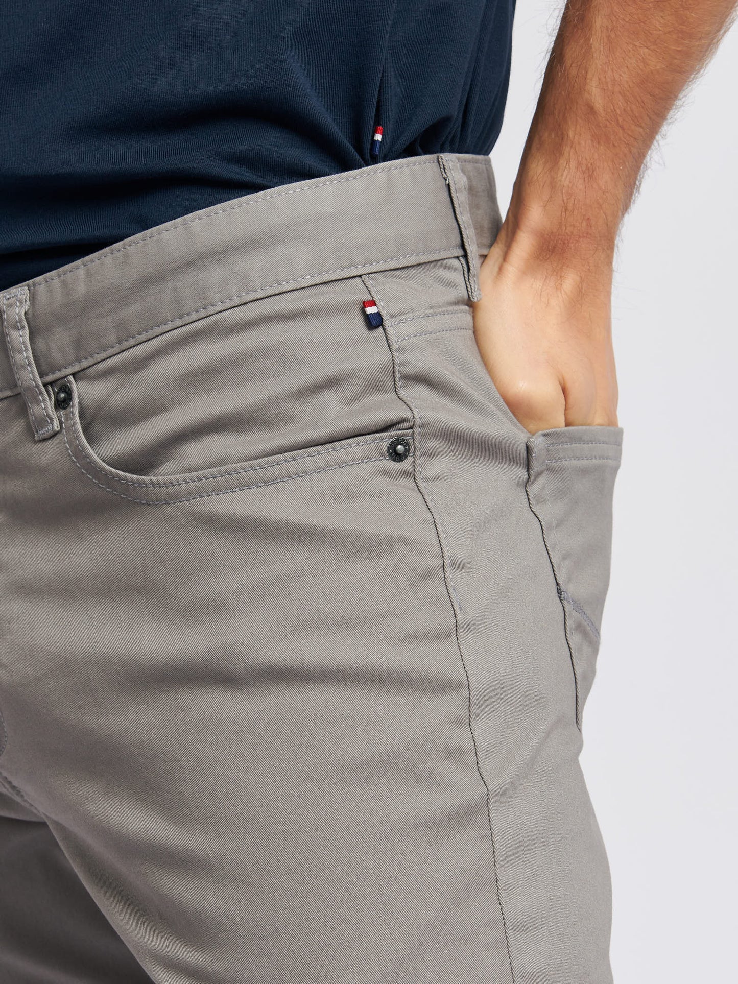 Mens Core 5 Pocket Trousers in December Sky